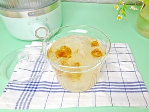 Osmanthus Snow Swallow Tremella Jelly‼ ️frozen Age Low-calorie Light Desserts recipe