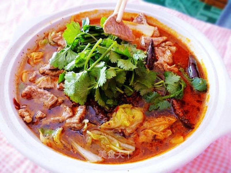 Spicy Boiled Beef recipe