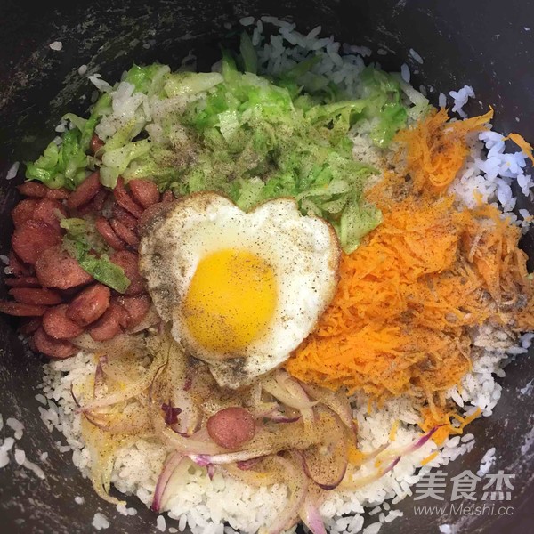 Bibimbap (rice Cooker Version) recipe