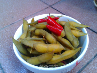 Spiced Salted Edamame recipe
