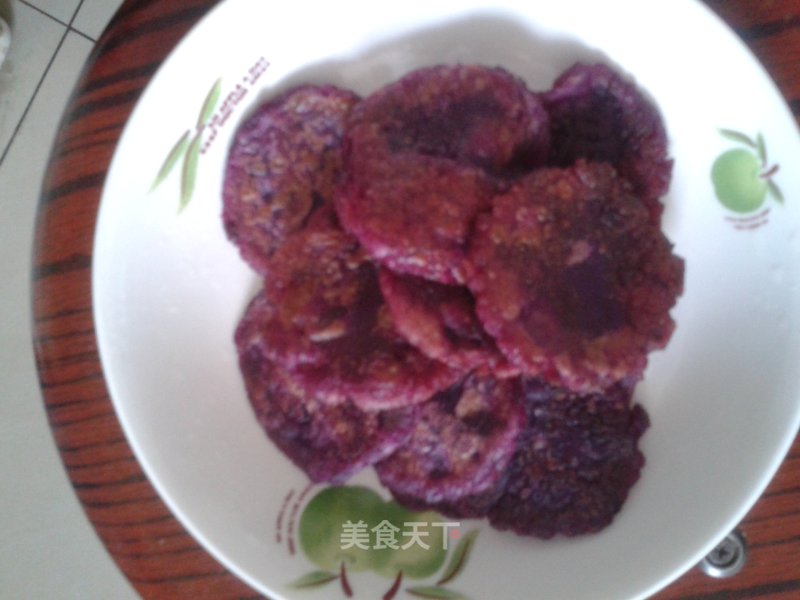 Purple Potato Cake recipe