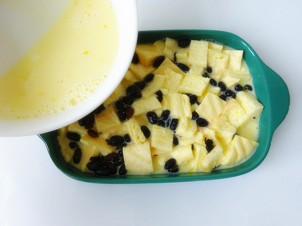 Milk Toast Black Bean Pudding recipe