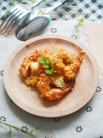 Grilled Shrimp with Garlic Salad Dressing
