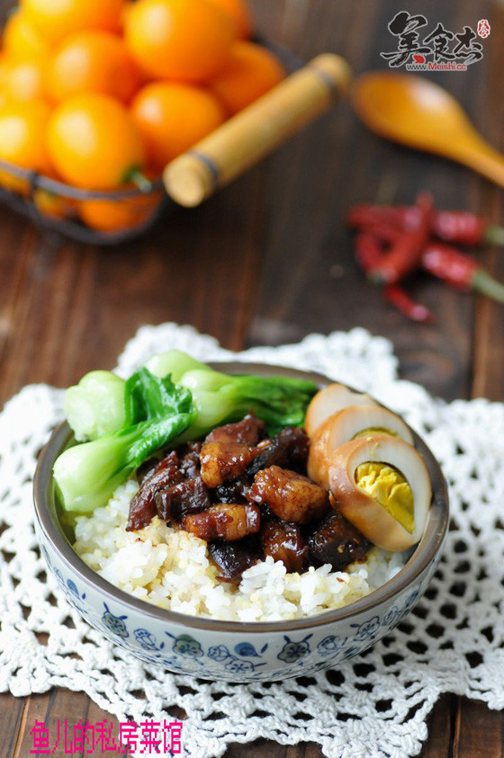 Taiwanese Braised Pork Rice recipe