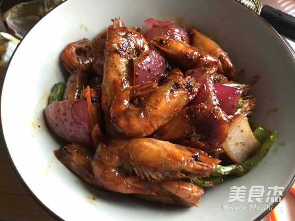 Thirteen Fragrant Big Head Shrimp recipe
