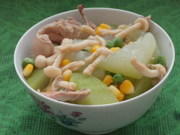 Duck Frame Winter Melon Soup recipe