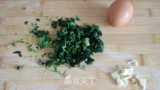 #春食野菜香# Dandelion Egg Fried Rice recipe