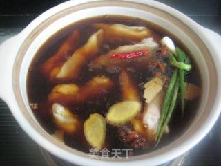 Spicy Braised Lamb's Feet recipe