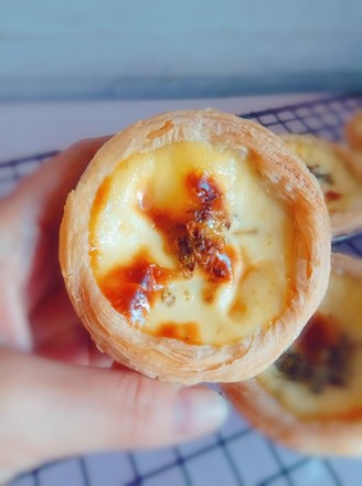 Osmanthus Egg Tart recipe