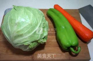 Vegetarian Fried Liangpi recipe