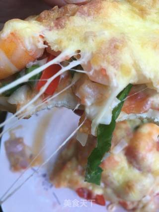 Assorted Seafood Pizza recipe