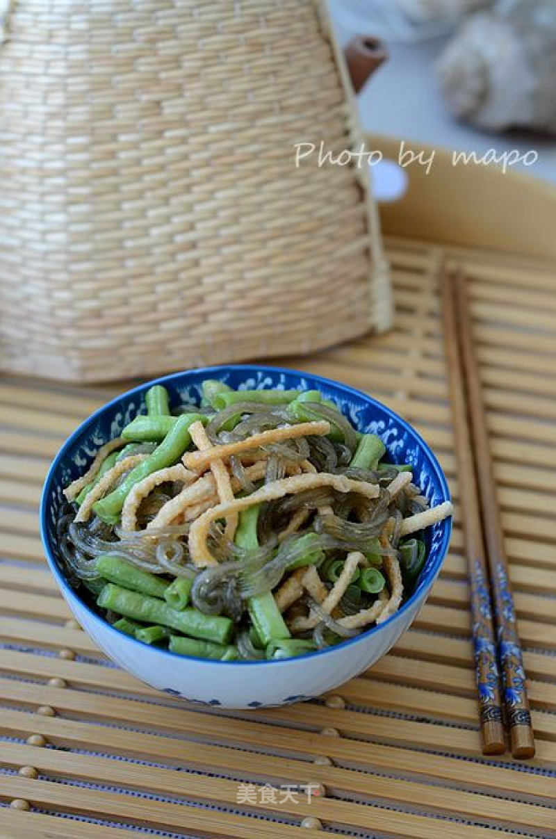 Mother's Taste-----stuffed Vermicelli with Twisted Beans