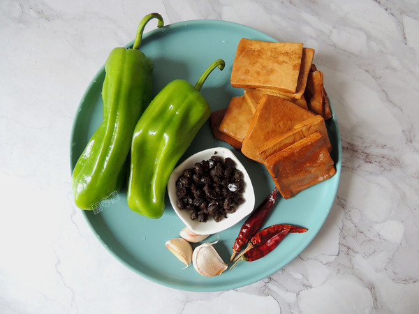 Stir-fried Tempeh and Green Pepper recipe