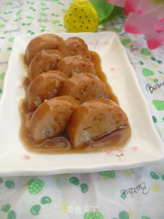 Honey Glutinous Rice Lotus Root recipe