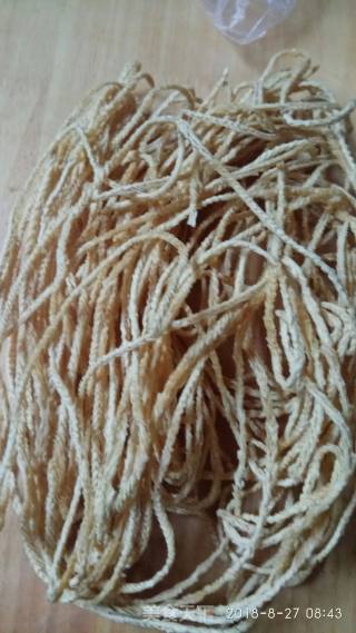 "fresh Food" Celery and Bean Braid Shreds recipe