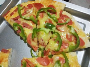 Very Simple Home-cooked Pizza recipe