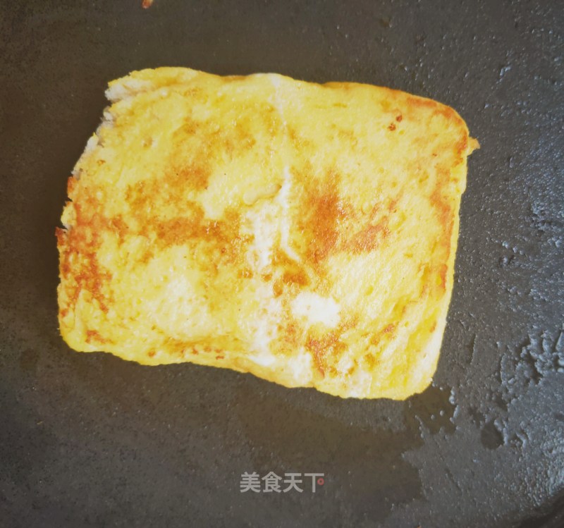 Simple, Delicious and Weight-loss Breakfast||baby's Favorite-----fried Toast with Banana and Milk recipe