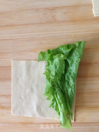 Bean Skin Lettuce Wraps recipe