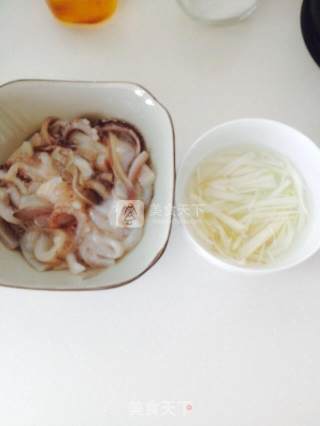 Shredded Squid in Beijing Sauce recipe