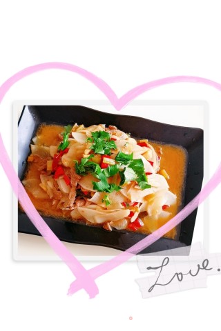 Stir-fried Beef with White Radish recipe