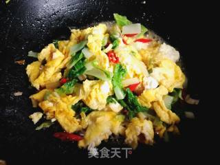 Home Cooking: Scrambled Eggs with Cabbage recipe