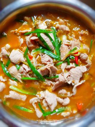 Sour Soup Pork Slices recipe