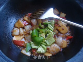 Spicy Fried Rice Cake recipe