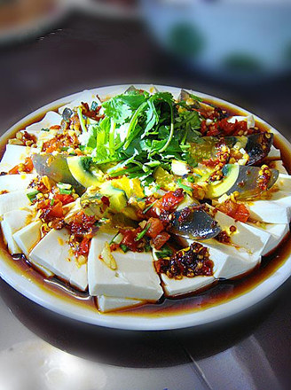 Preserved Egg Tofu recipe