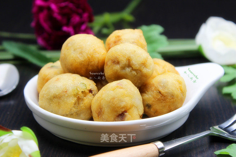 Crispy Taro Balls recipe