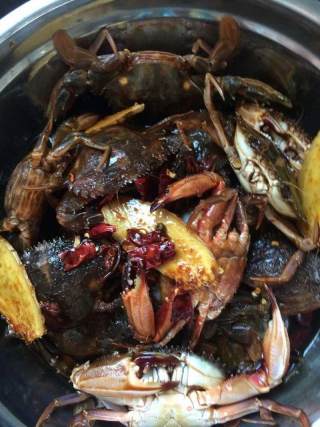 Marinated Small Crabs recipe