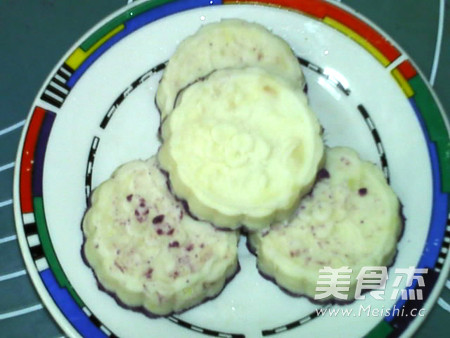 Honey Purple Potato Yam Cake recipe