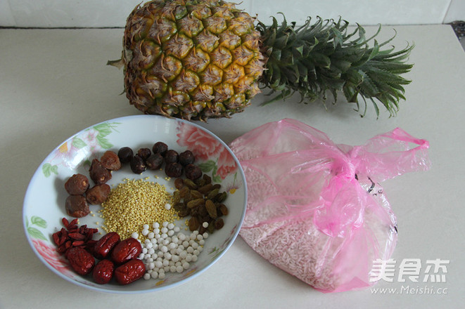 Pineapple Eight Treasure Rice recipe