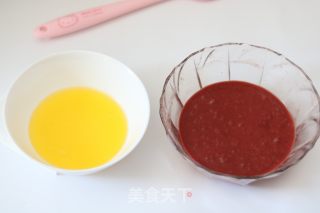 Red Velvet Madeleine Sweetheart Karst Cake recipe