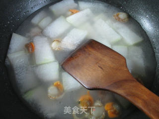 Scallop Meat and Winter Melon Soup recipe