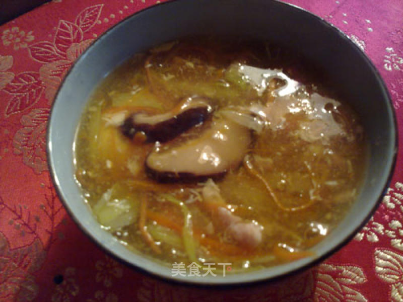 Cordyceps Flower Shiitake Mushroom Soup recipe