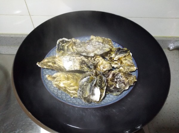Steamed Oysters recipe