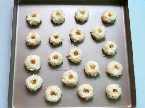 Almond Jam Cookies recipe