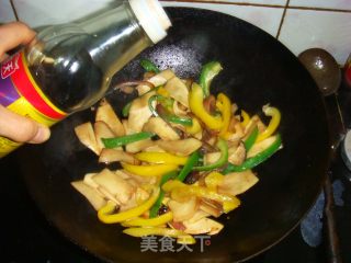 Pleurotus Eryngii with Black Pepper recipe
