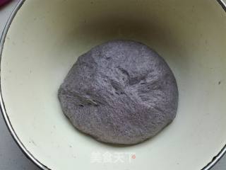 Yeast Black Rice Red Bean Cake recipe