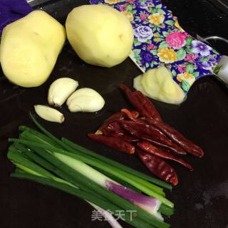 Hot and Sour Potato Shreds recipe
