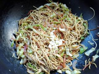 "summer Lazy Meal" Homemade Fried Noodles recipe