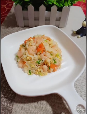Fried Rice with Shrimp and Garlic