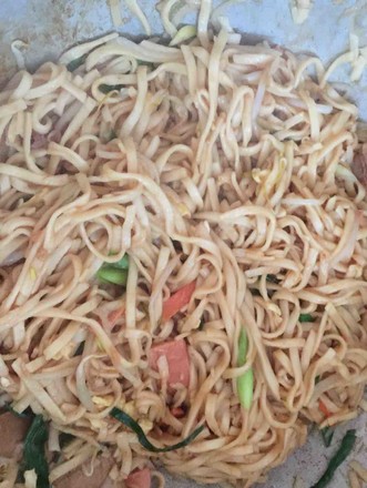 Fried Noodles with Meat
