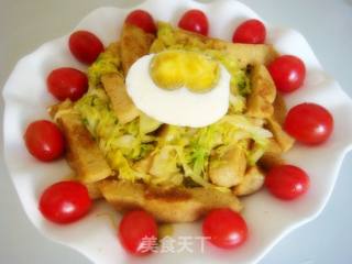 【flower Cabbage】---stir-fried Bun with Cabbage recipe