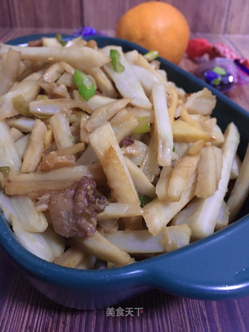 Home-style Fried Lotus Root recipe