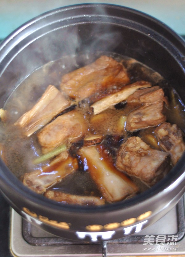 Casserole Pork Ribs Rice recipe