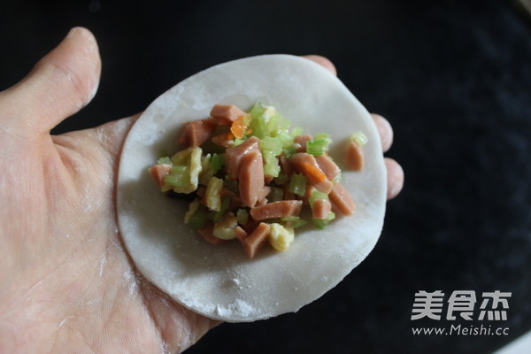 Celery and Shiitake Dumplings recipe