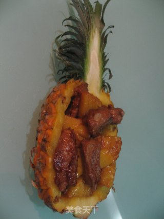 Pineapple Spare Rib Boat recipe