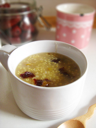 Chestnuts, Red Dates and Millet Porridge recipe