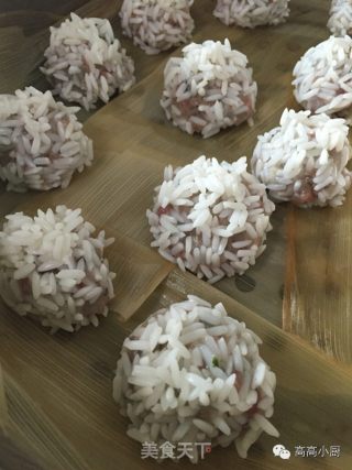 The Feeling of Delicious Glutinous Rice-glutinous Rice Shrimp Balls recipe